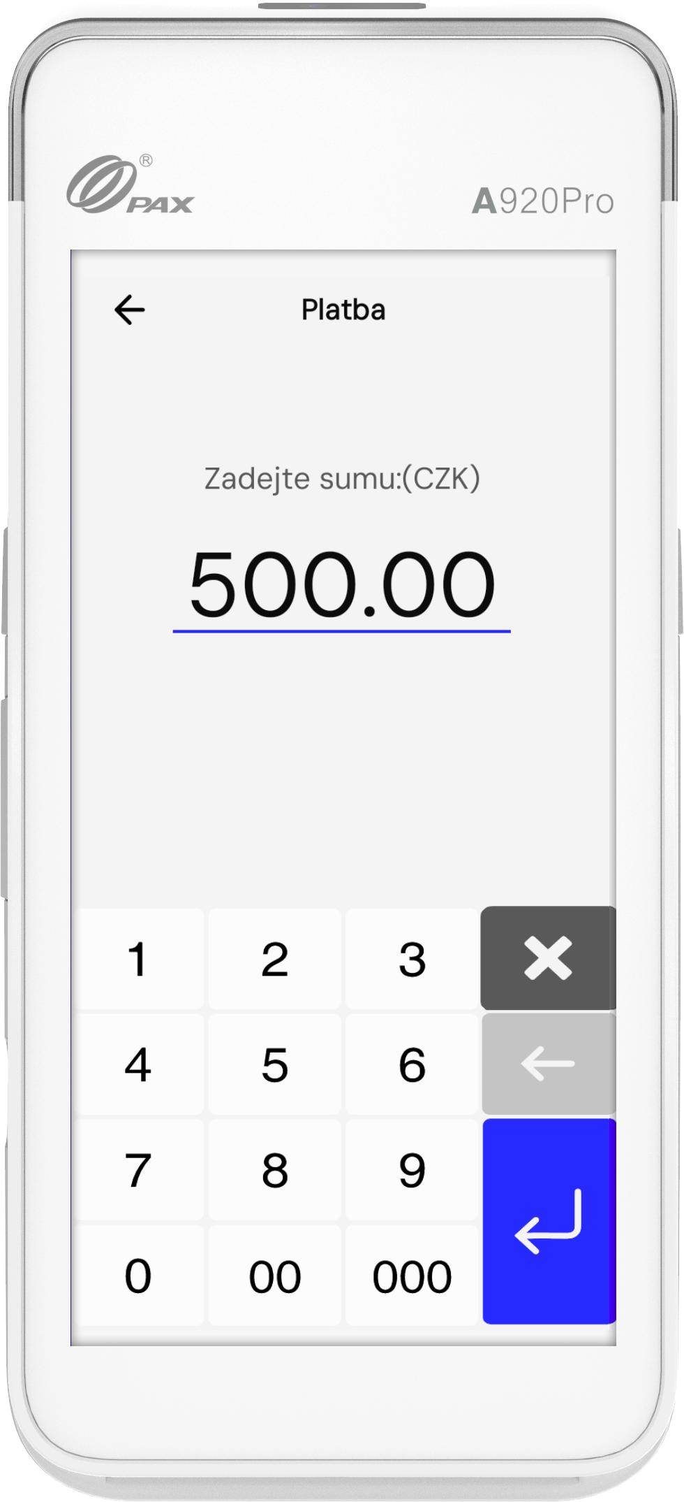 Návod QR platby