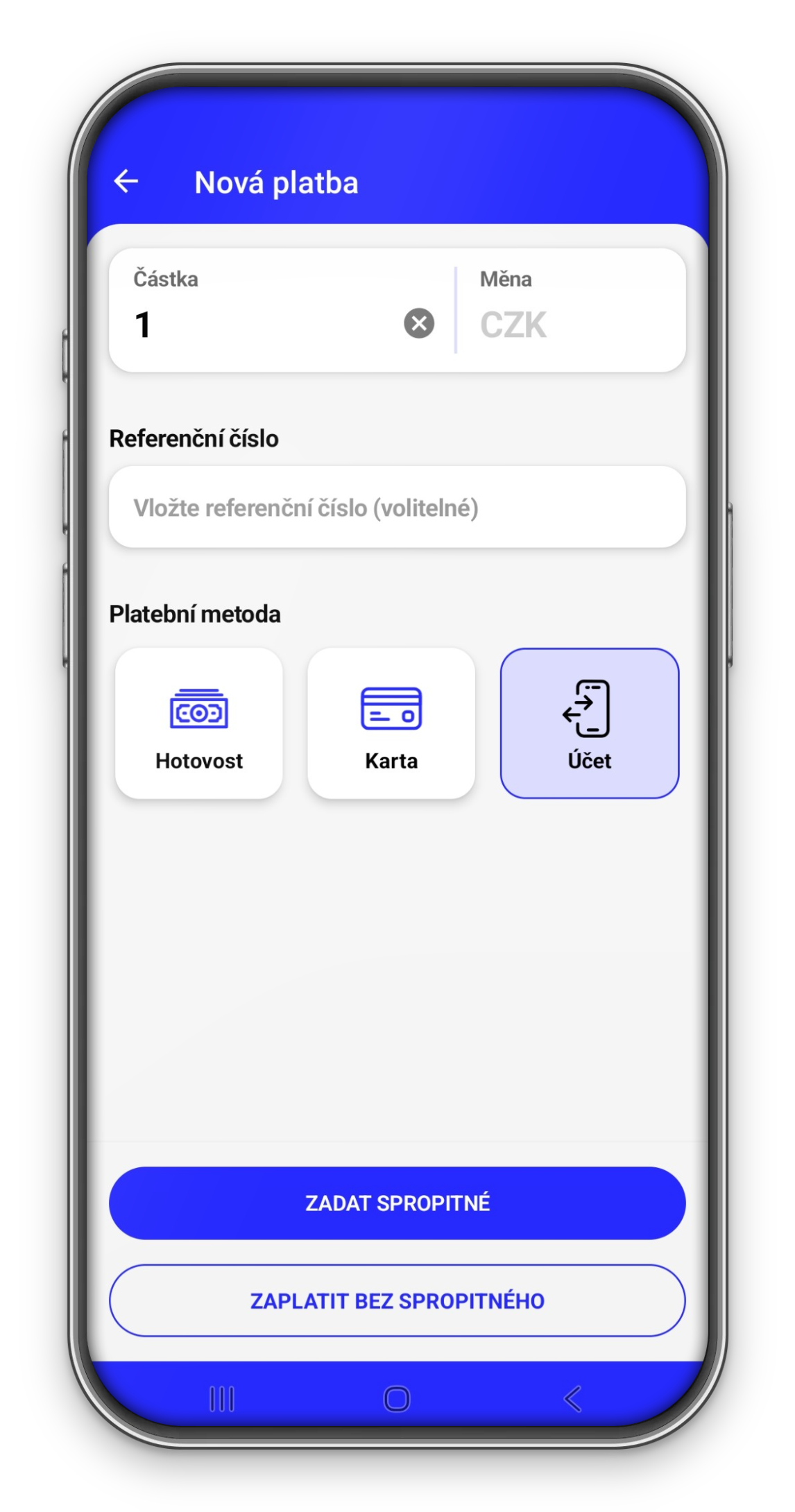 QR platby
