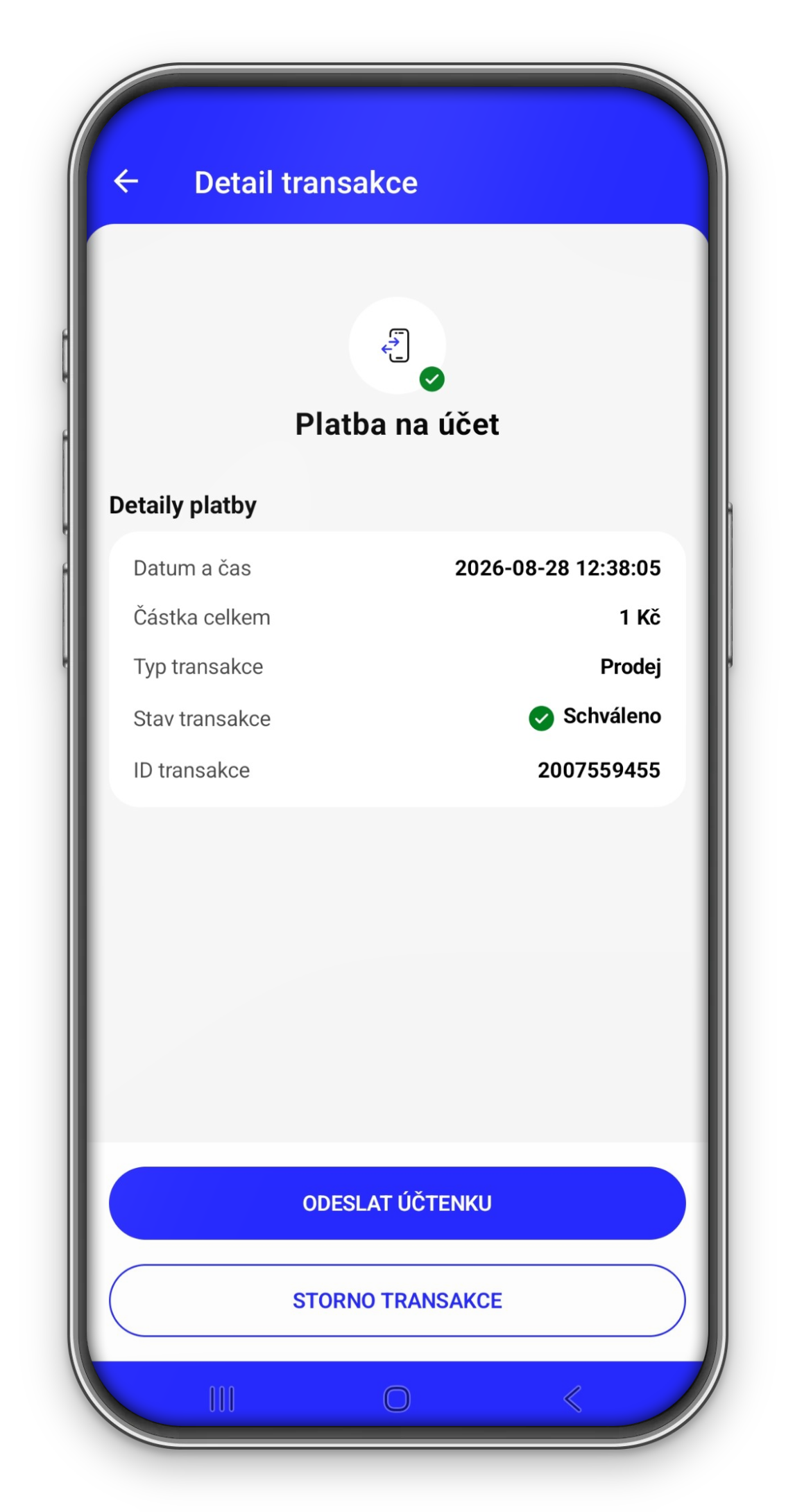 QR platba